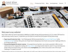 Tablet Screenshot of davidseah.com